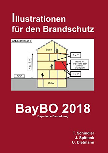BayBO 2018 - Bayerische Bauordnung: Illustrationen für den Brandschutz (Illustriert für den Brandschutz) von Books on Demand GmbH